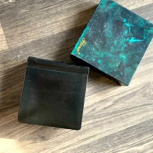 New 5x5 black leather photo album